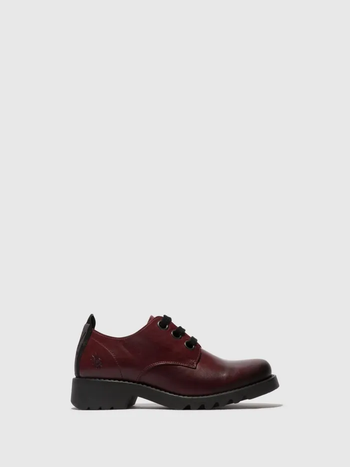 Laceup Shoes RUDA538FLY PURPLE BLACK SOLE Women Fly London Shoes