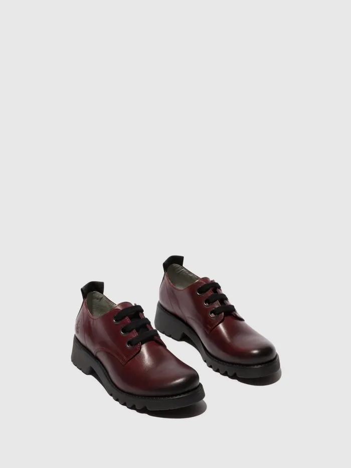 Laceup Shoes RUDA538FLY PURPLE BLACK SOLE Women Fly London Shoes