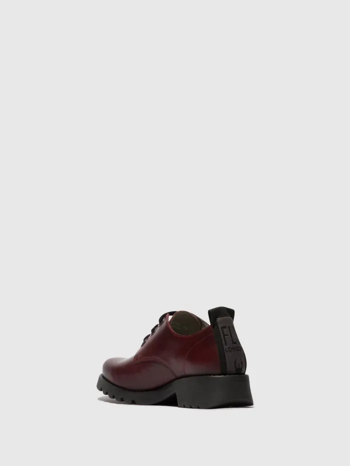 Laceup Shoes RUDA538FLY PURPLE BLACK SOLE Women Fly London Shoes