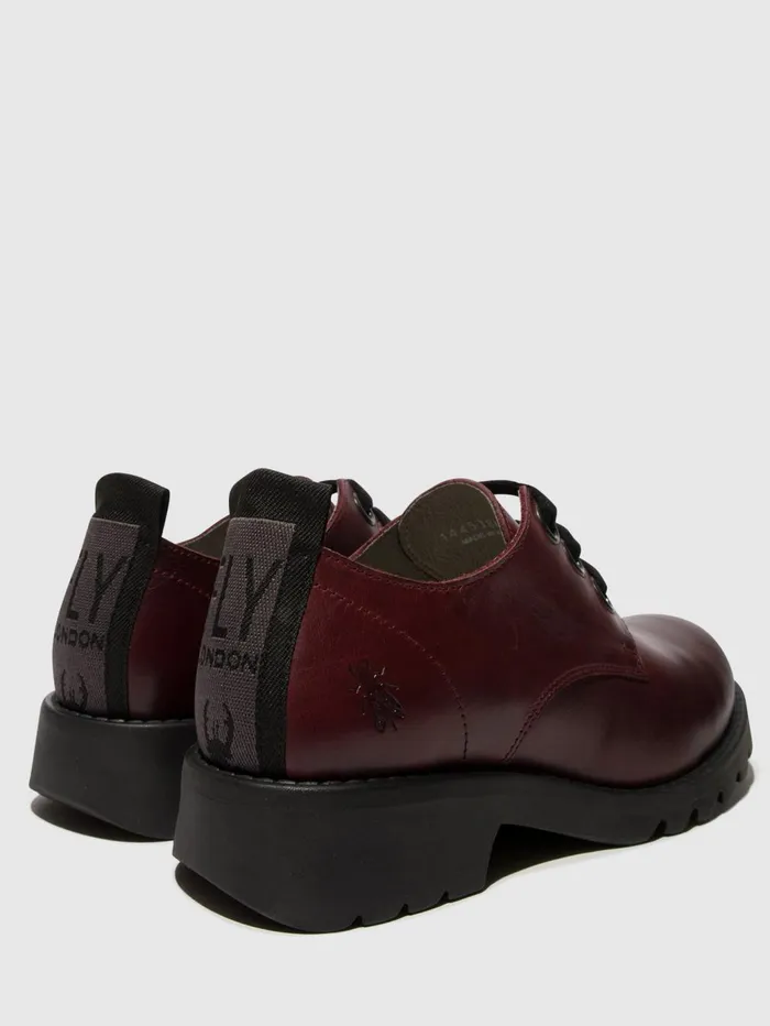 Laceup Shoes RUDA538FLY PURPLE BLACK SOLE Women Fly London Shoes