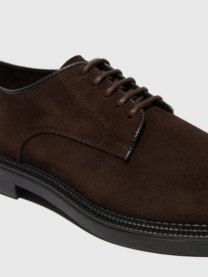 Laceup Shoes VERN999FLY EXPRESSO BLACK SOLE Men Fly London Shoes
