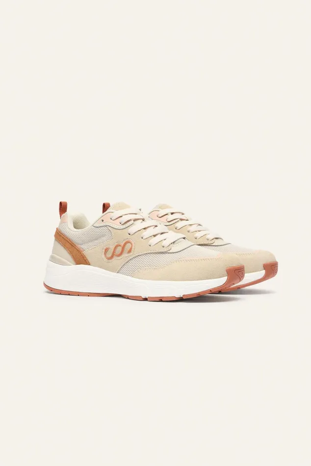LaceUp Sneakers Saba Brown Women Baandsh Shoes