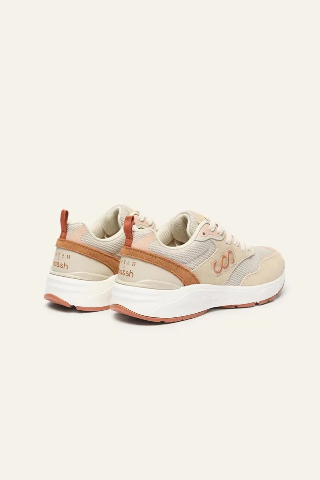 LaceUp Sneakers Saba Brown Women Baandsh Shoes