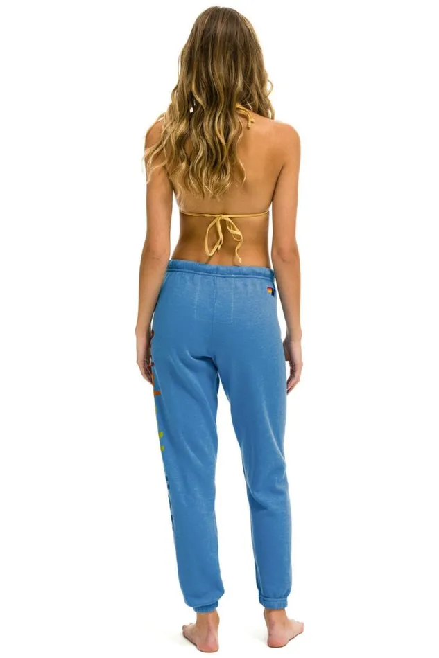 Las Vegas Sweatpants 8211 Cobalt Women Aviator Nation Sweatpants