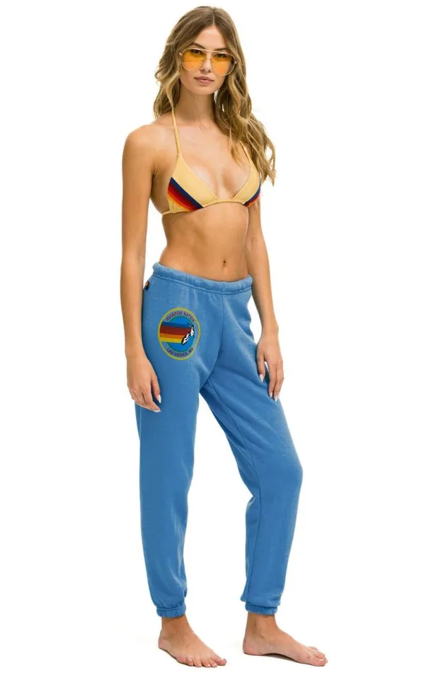 Las Vegas Sweatpants 8211 Cobalt Women Aviator Nation Sweatpants