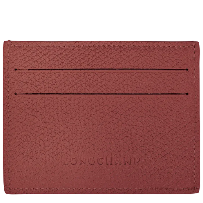Le Roseau Card holder ChestnutChestnutChestnut Cardholders and Coin purses Longchamp Women Le Roseau Card holder ChestnutChestnutChestnut Cardholders and Coin purses Longchamp Women