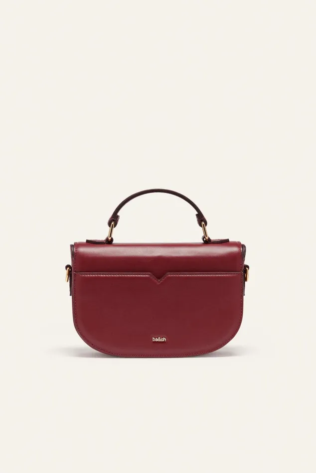 Leather Bag Sign Beige Women Baandsh Bags