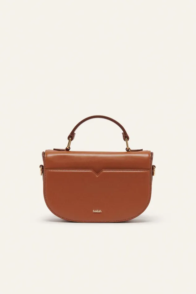 Leather Bag Sign Beige Women Baandsh Bags