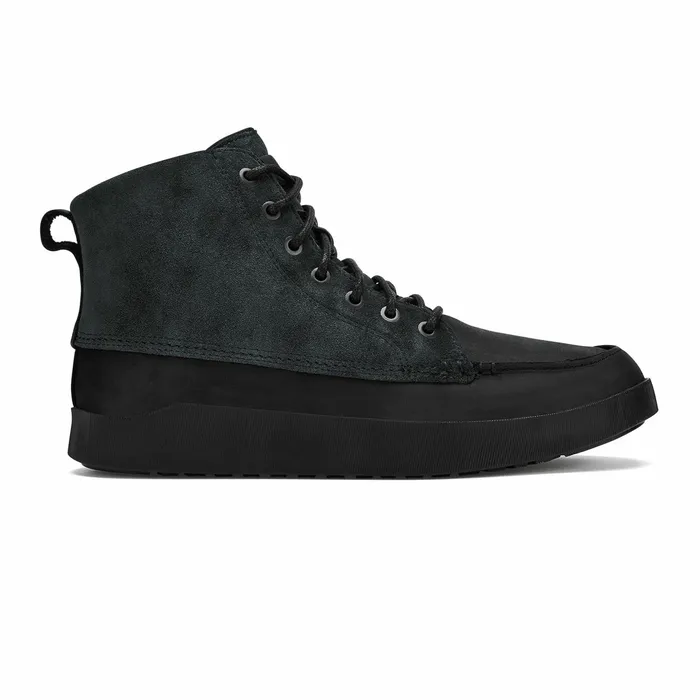Leather Men Olukai Mlina Suede Leather Boots 8211 Lava Rock