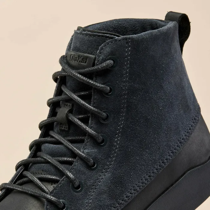 Leather Men Olukai Mlina Suede Leather Boots 8211 Lava Rock