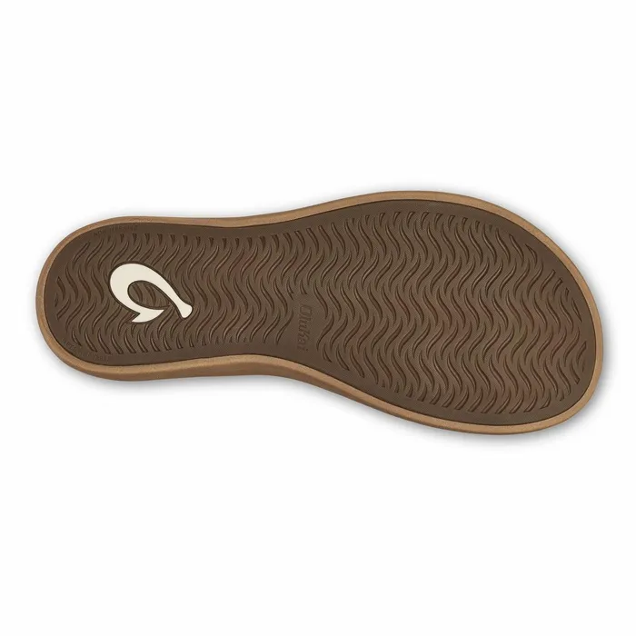 Leather Women Olukai Kpehe Luana Leather Sandals 8211 Sahara