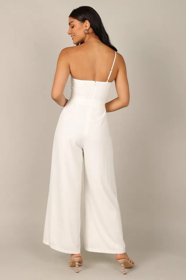 Leyton Jumpsuit White Jumpsuits and Rompers Petal and Pup Women