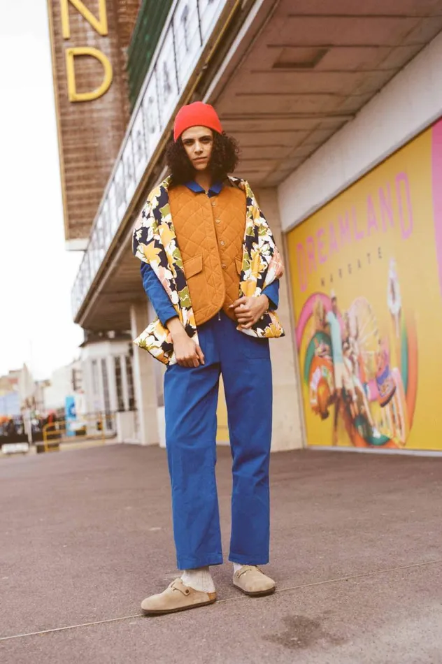 LF Markey Boilersuits Women Danny Boilersuit Cobalt Canvas