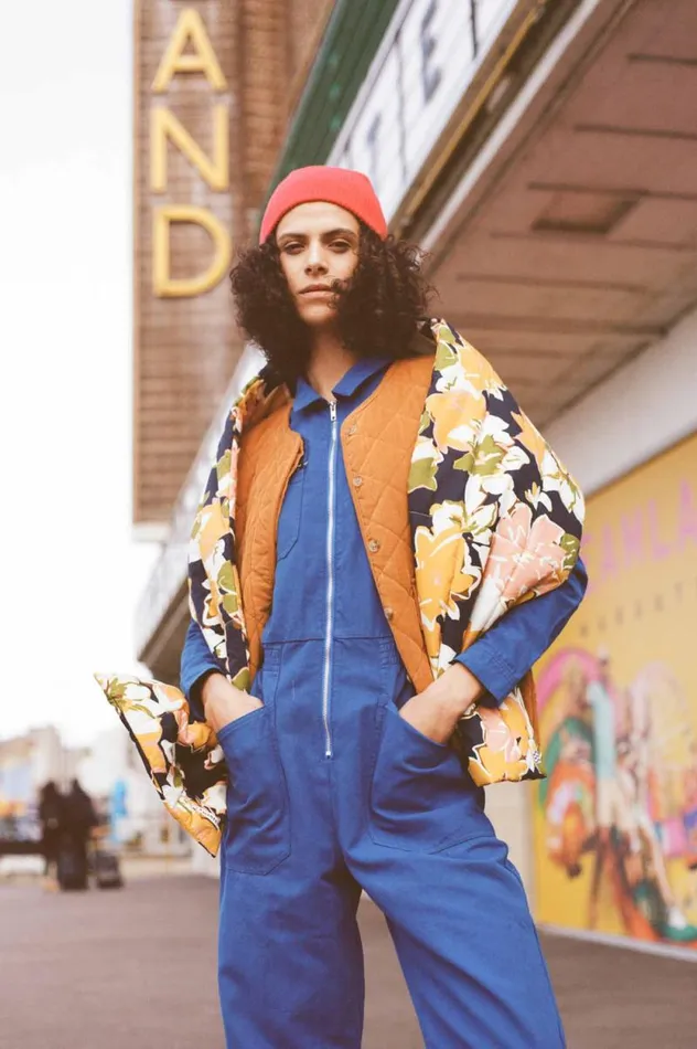 LF Markey Boilersuits Women Danny Boilersuit Cobalt Canvas