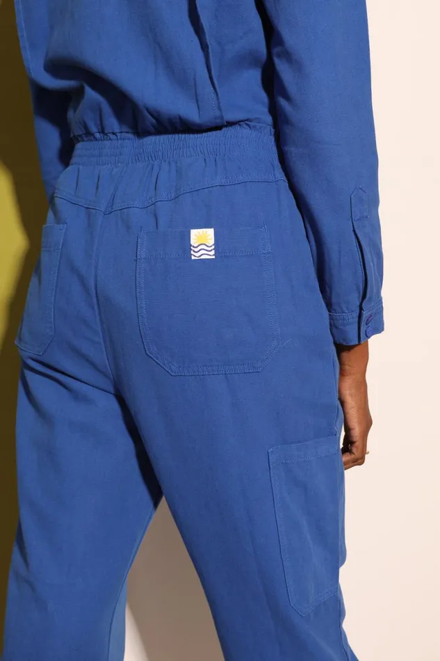 LF Markey Boilersuits Women Danny Boilersuit Cobalt Canvas