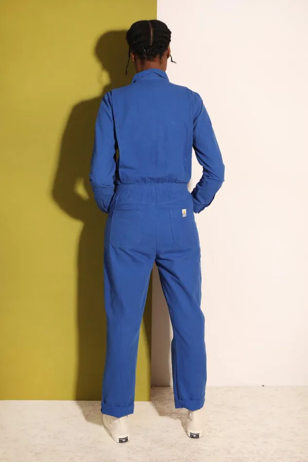 LF Markey Boilersuits Women Danny Boilersuit Cobalt Canvas