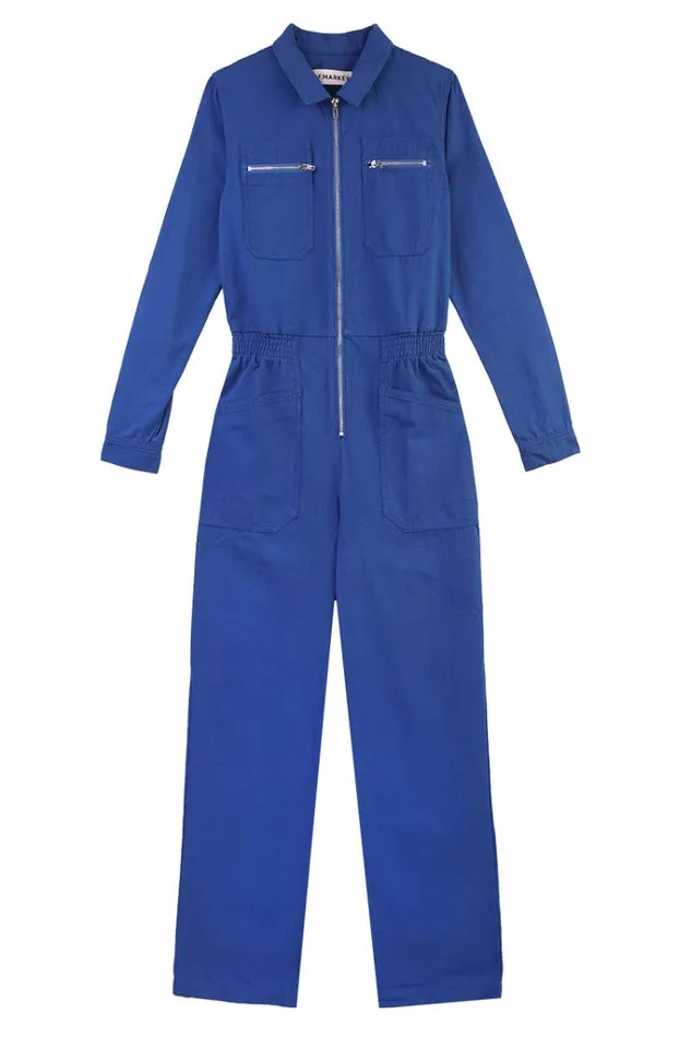 LF Markey Boilersuits Women Danny Boilersuit Cobalt Canvas