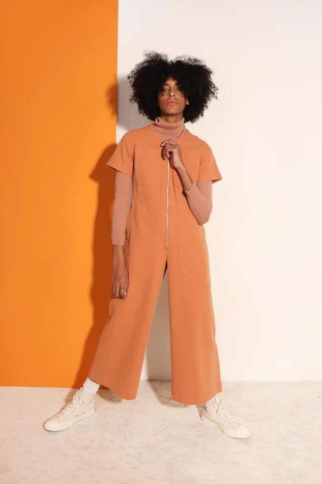 LF Markey Boilersuits Women Felix Boilersuit Terracotta