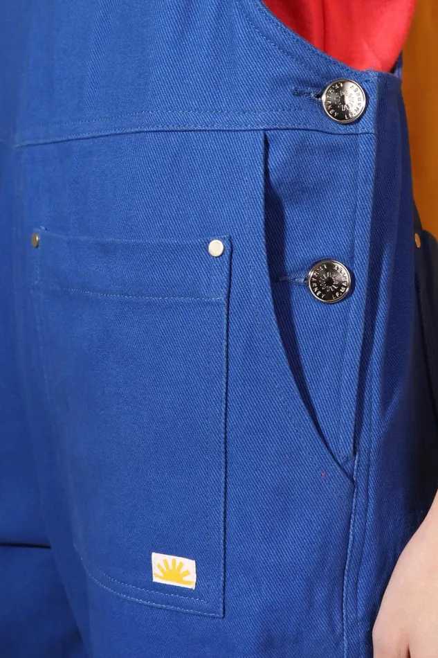 LF Markey Dungarees Women Cox Dungaree Cobalt