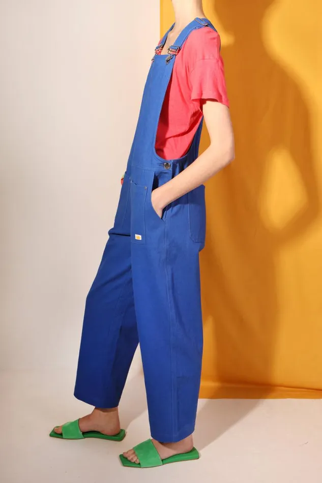 LF Markey Dungarees Women Cox Dungaree Cobalt