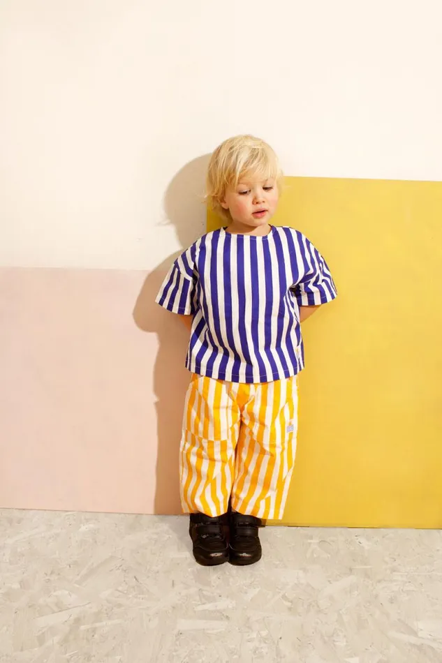 LF Markey Kids Kids Kids Woodlea Trouser Yellow Stripe