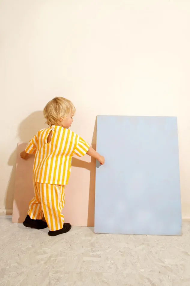 LF Markey Kids Kids Kids Woodlea Trouser Yellow Stripe