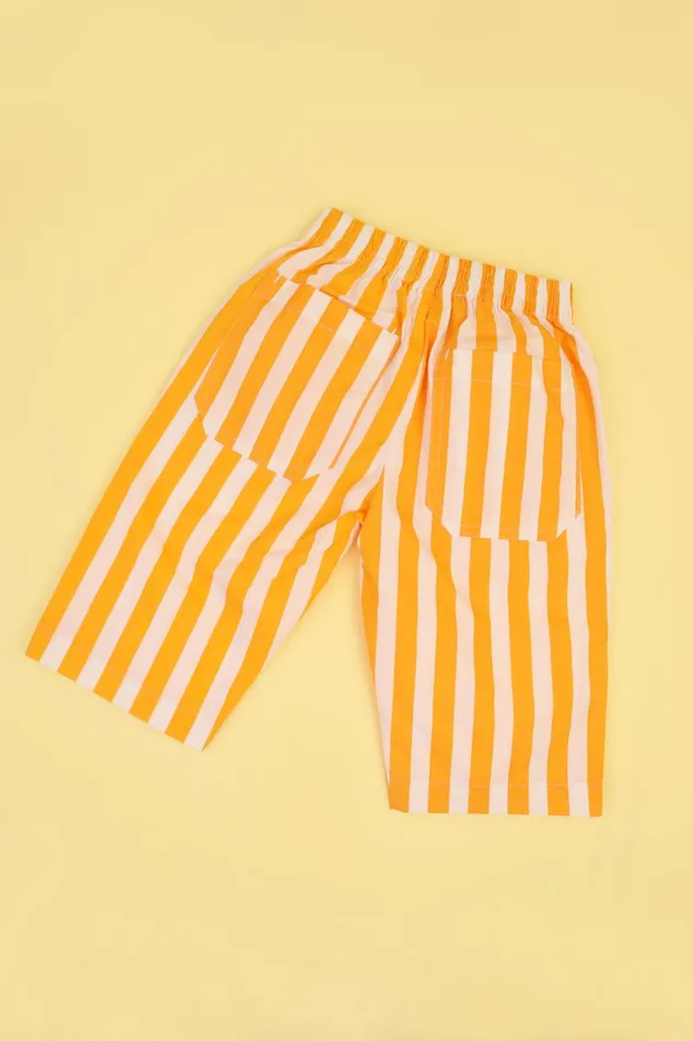 LF Markey Kids Kids Kids Woodlea Trouser Yellow Stripe