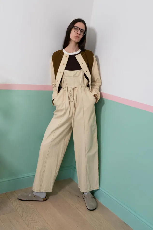 LF Markey One Pieces Women Tomas Overalls Ecru