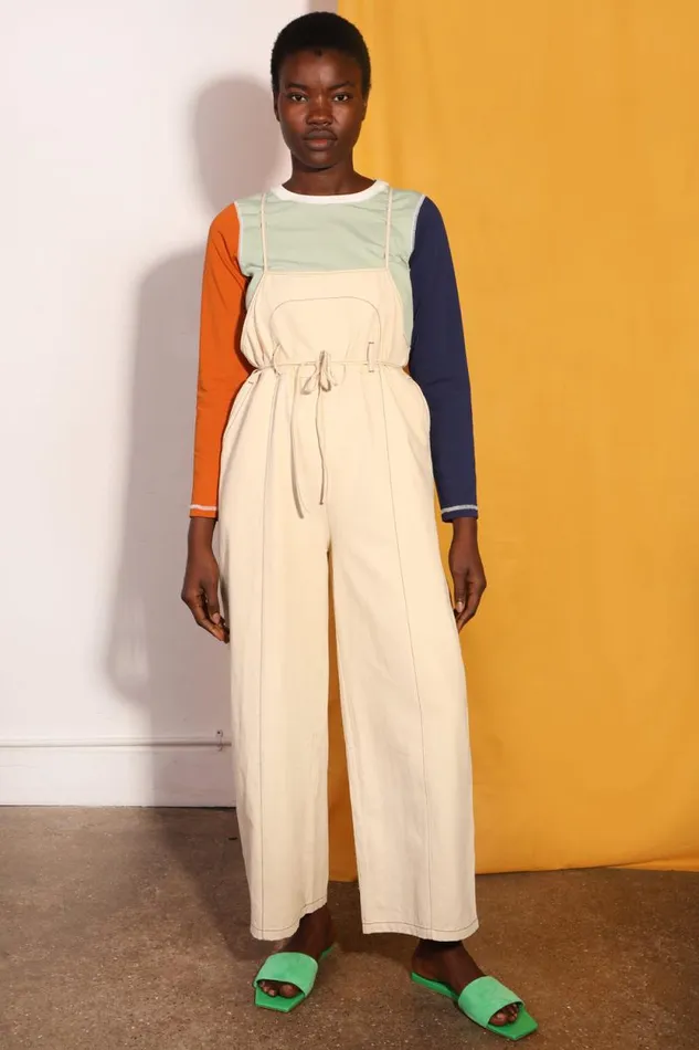 LF Markey One Pieces Women Tomas Overalls Ecru