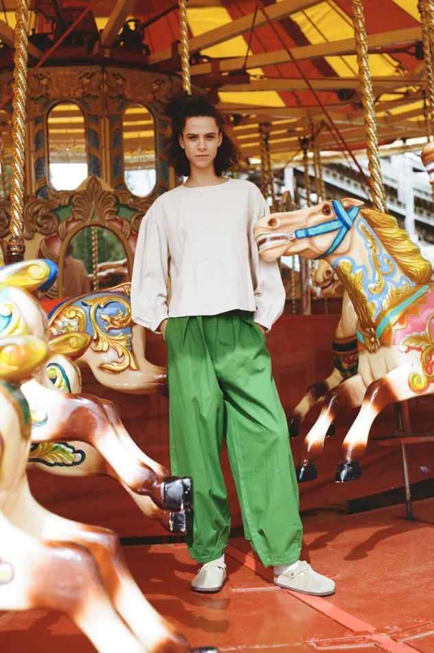 LF Markey Trousers Women Jenkin Trouser Grass