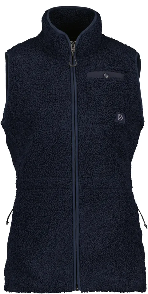 Libra Vest Dark Night Blue Women Didriksons Vests Libra Vest Dark Night Blue Women Didriksons Vests