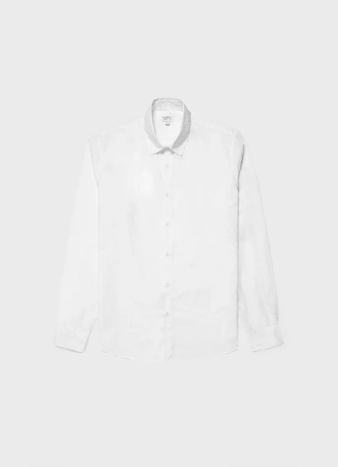 Lightweight Poplin Shirt White Men SUNSPEL Shirts