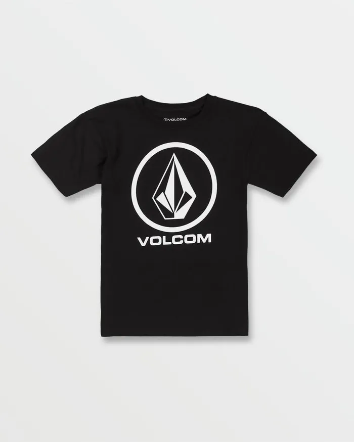 Little Boys Crisp Stone Short Sleeve Tee 8211 Black Kids Volcom TShirts and Tanks Little Boys Crisp Stone Short Sleeve Tee 8211 Black Kids Volcom TShirts and Tanks