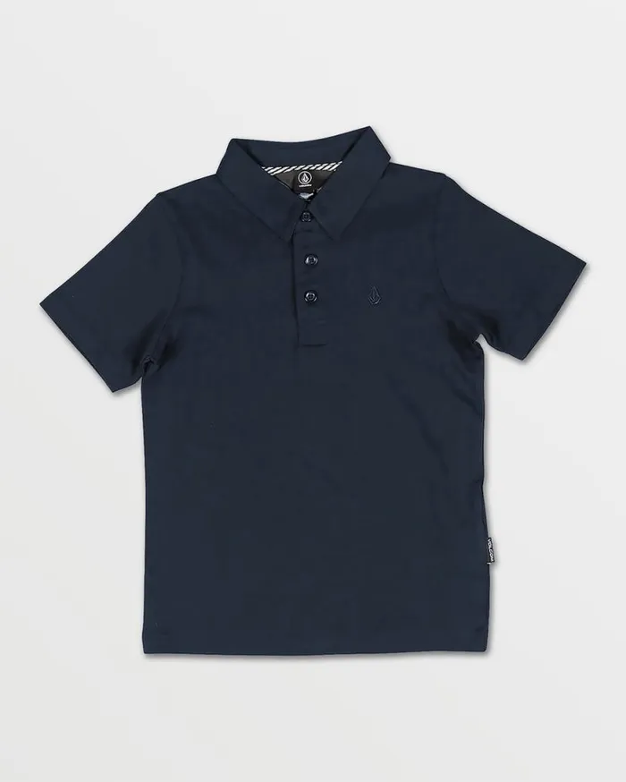 Little Boys Wowzer Polo Short Sleeve Shirt 8211 Navy Kids Volcom Shirts and Flannels Little Boys Wowzer Polo Short Sleeve Shirt 8211 Navy Kids Volcom Shirts and Flannels