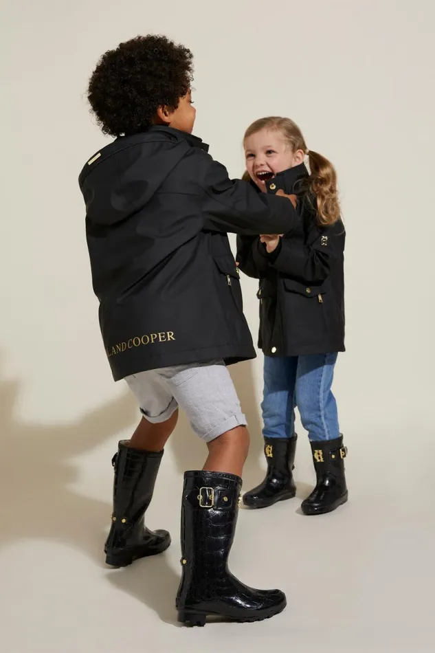 Little Little Gifting Holland Cooper Little Wellie 8211 Junior Liquorice Little Little Gifting Holland Cooper Little Wellie 8211 Junior Liquorice