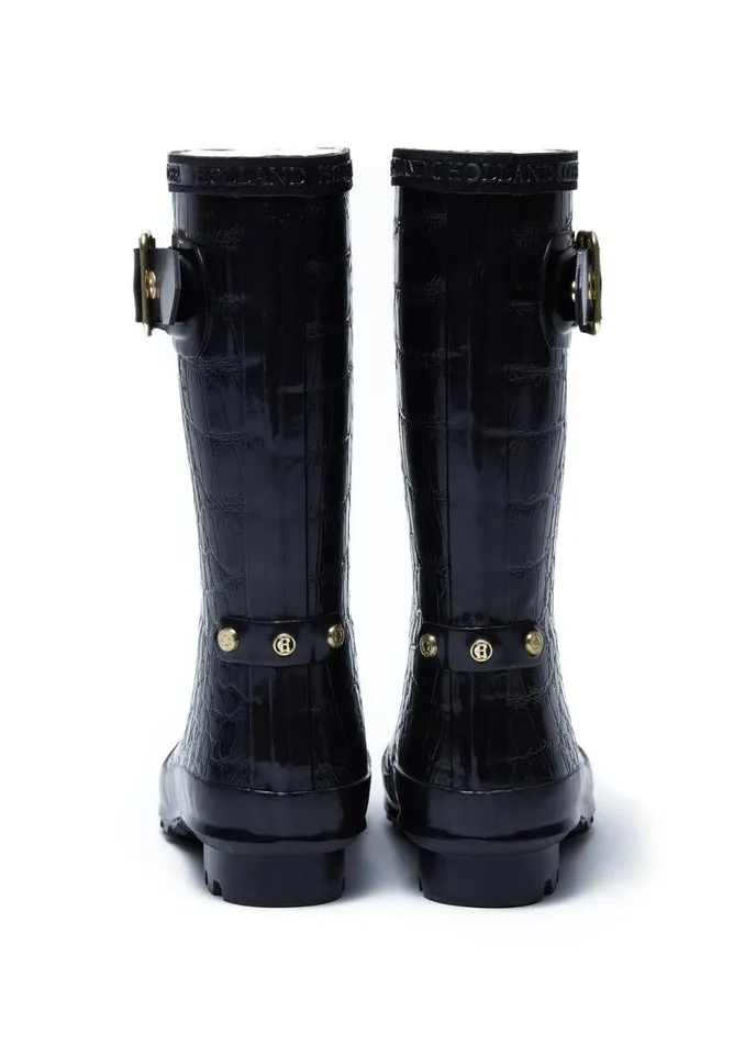 Little Little Gifting Holland Cooper Little Wellie 8211 Junior Liquorice Little Little Gifting Holland Cooper Little Wellie 8211 Junior Liquorice