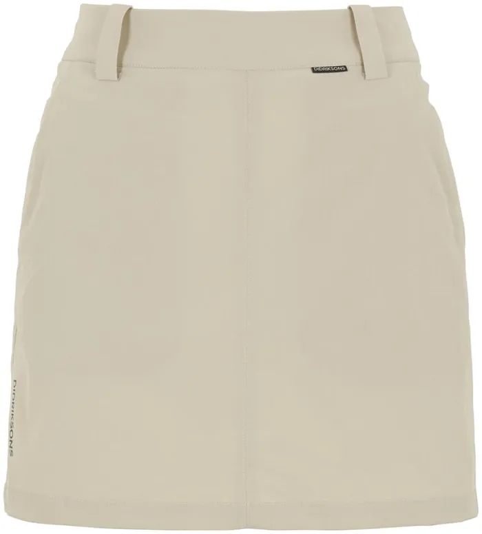 Liva Skirt Light Beige Women Didriksons Skirts