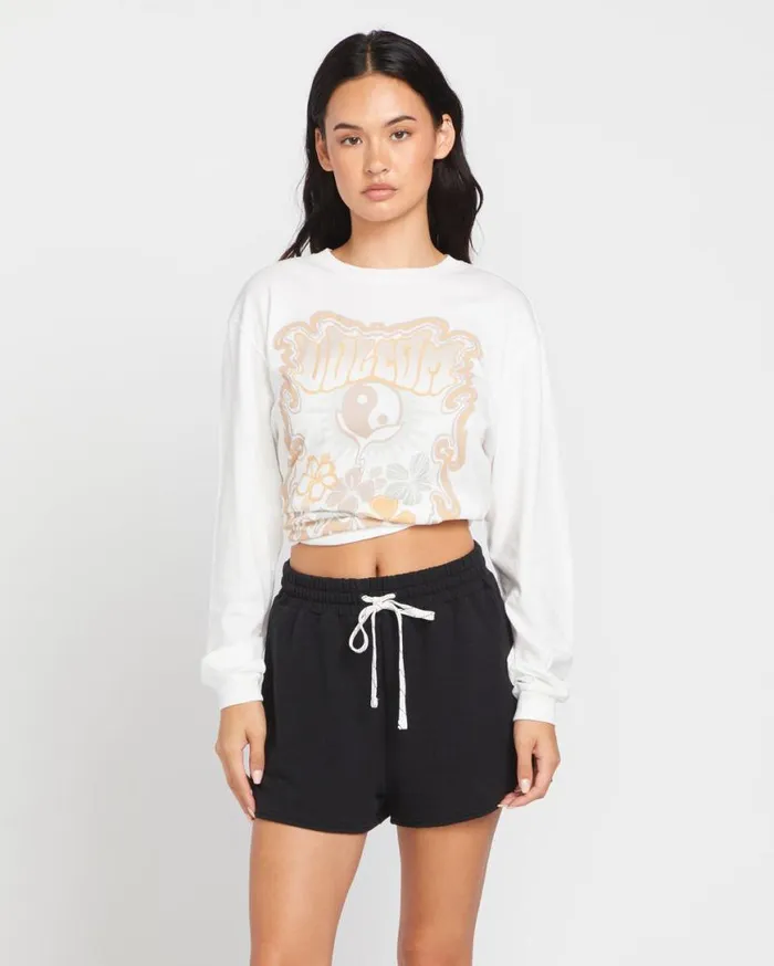 Lived In Lounge Frenchie Shorts 8211 Black Womens Volcom Bottoms
