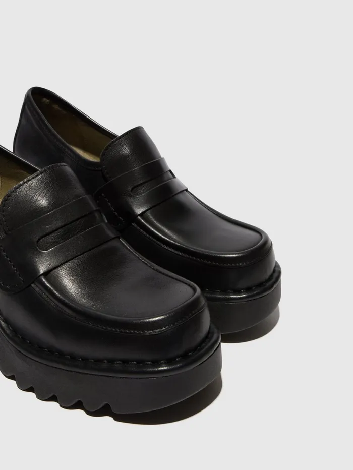 Loafers Shoes MULY252FLY BLACK Women Fly London Shoes