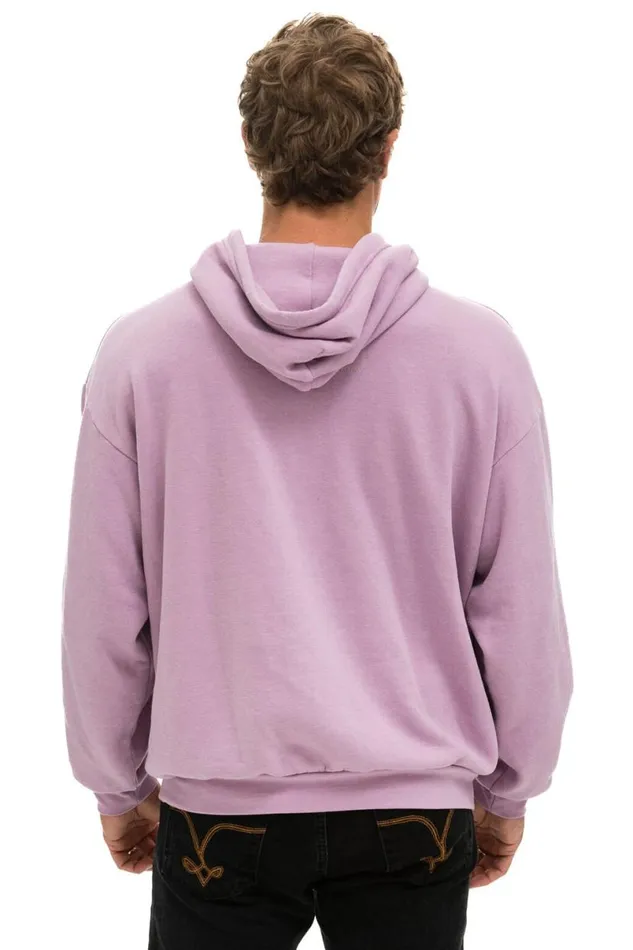 Logo Pullover Relaxed Hoodie 8211 Mauve WomenMen Aviator Nation Hoodies