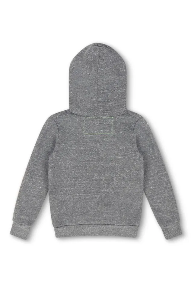 Logo Stitch Pullover Hoodie 8211 Heather Grey Kids Aviator Nation Hoodies