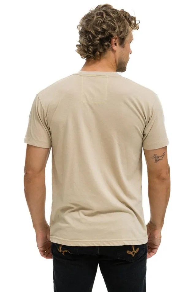 Logo Tee 8211 Sand WomenMen Aviator Nation Tees