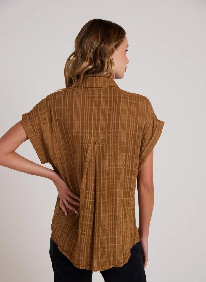 Long Sleeve Women Bella Dahl Short Sleeve Pocket Button Down 8211 Topaz Gold Long Sleeve Women Bella Dahl Short Sleeve Pocket Button Down 8211 Topaz Gold