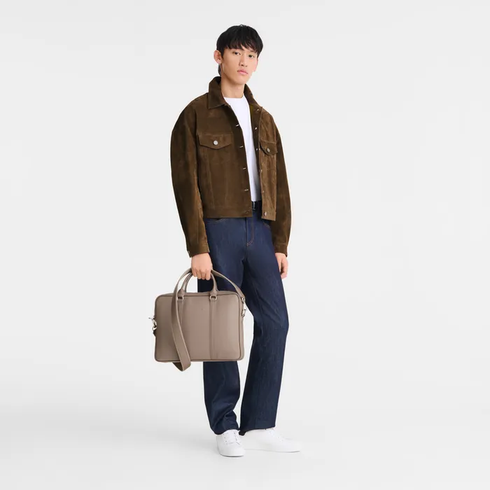 Longchamp Le Foulonn XS Briefcase Turtledove WomenMen Briefcase Longchamp Le Foulonn XS Briefcase Turtledove WomenMen Briefcase