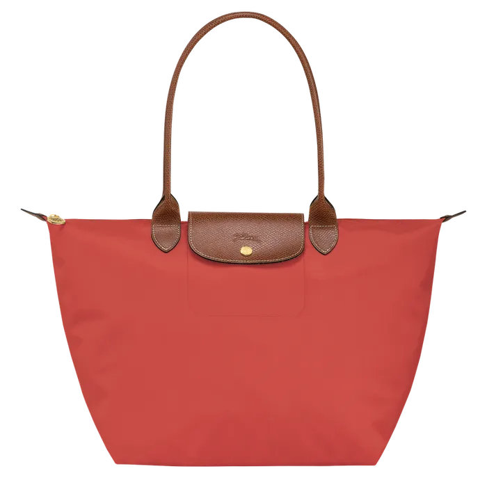 Longchamp Shoulder bags Women Le Pliage Original L Tote bag TomatoTomatoTomato Longchamp Shoulder bags Women Le Pliage Original L Tote bag TomatoTomatoTomato