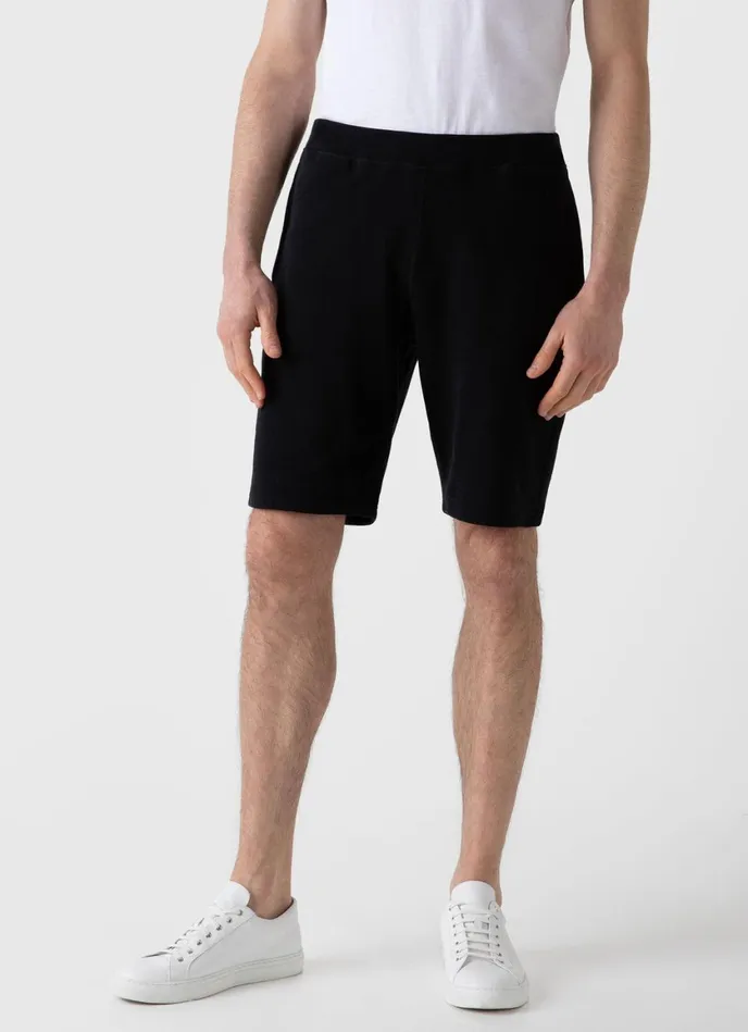 Loopback Shorts Black Men SUNSPEL Shorts