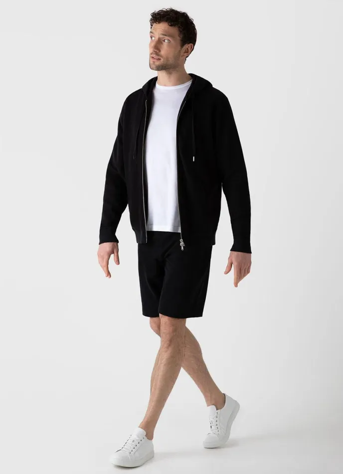 Loopback Shorts Black Men SUNSPEL Shorts