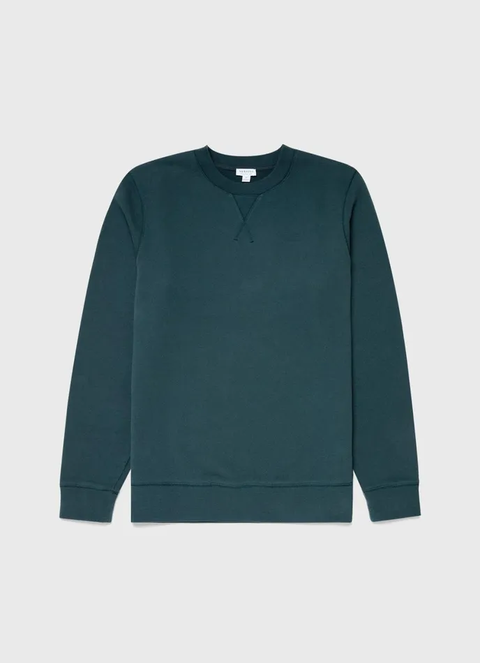 Loopback Sweatshirt Peacock Men SUNSPEL Sweatshirts and Sweatpants