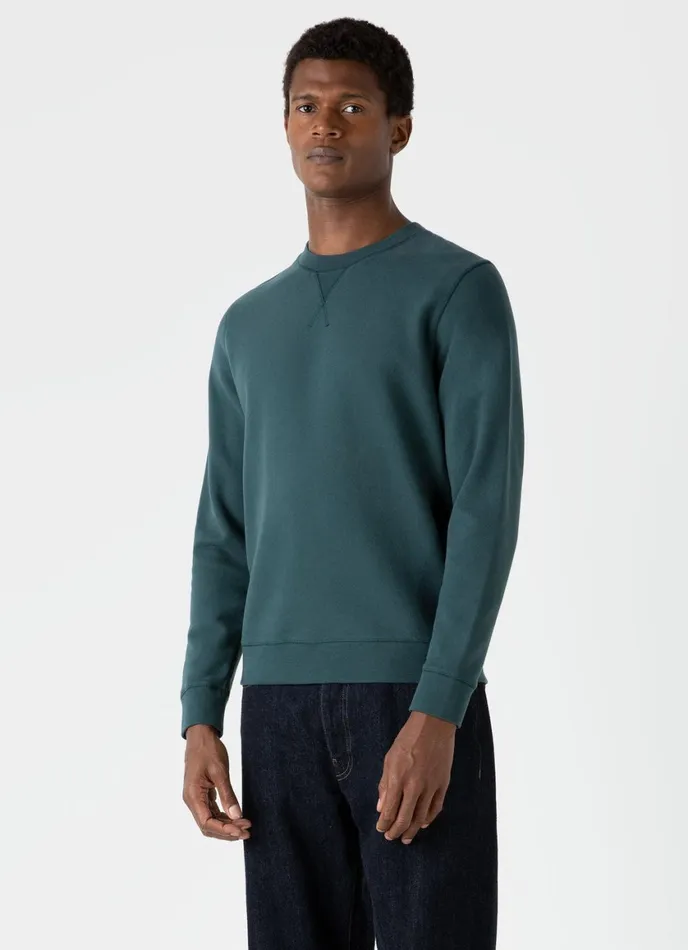 Loopback Sweatshirt Peacock Men SUNSPEL Sweatshirts and Sweatpants
