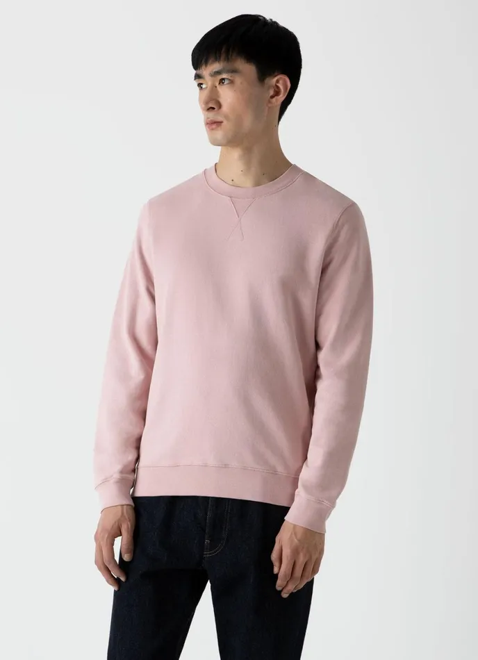 Loopback Sweatshirt Shell Pink Men SUNSPEL Sweatshirts and Sweatpants